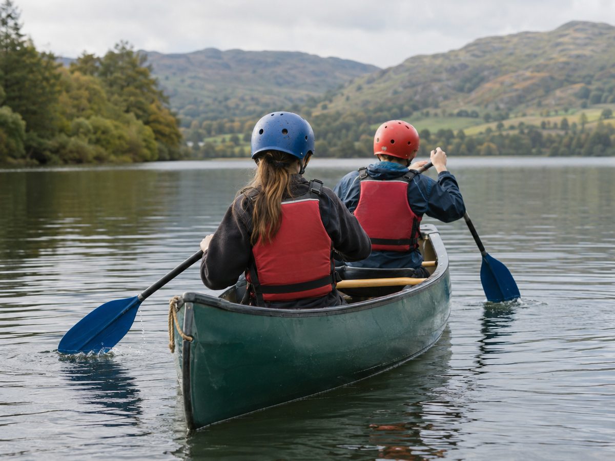 Illustrative photograph: canoeing.