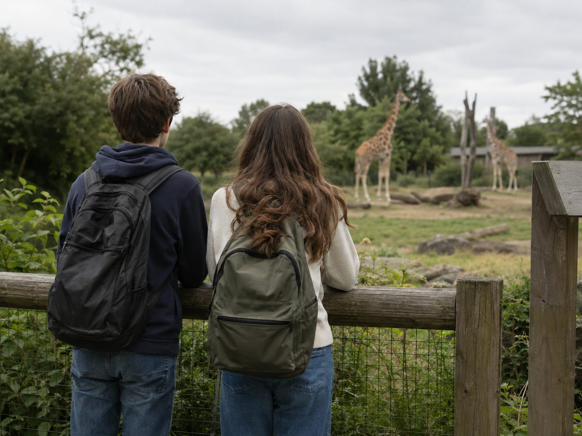 Illustrative photograph: the zoo.