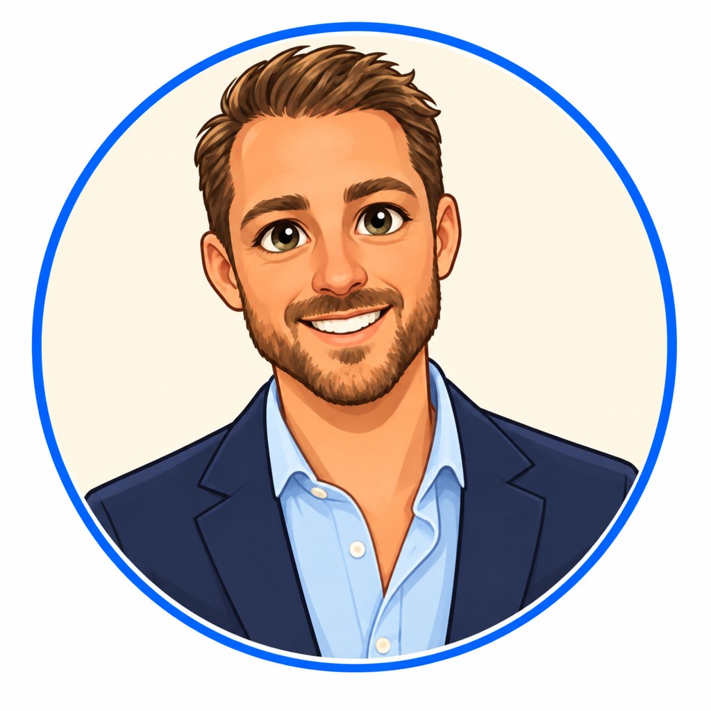 Generated illustrated portrait of Darren Michaels.