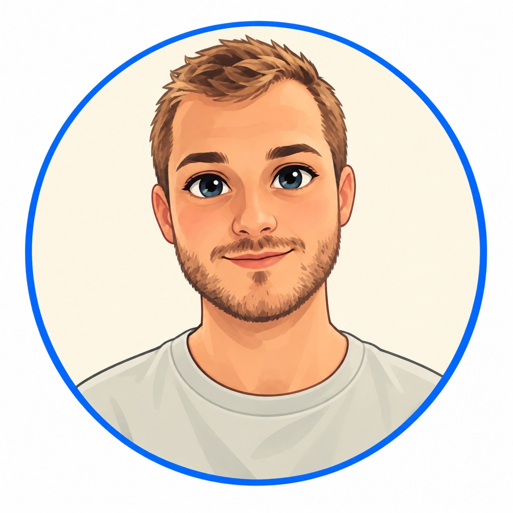 Generated illustrated portrait of Jordan Thomas.