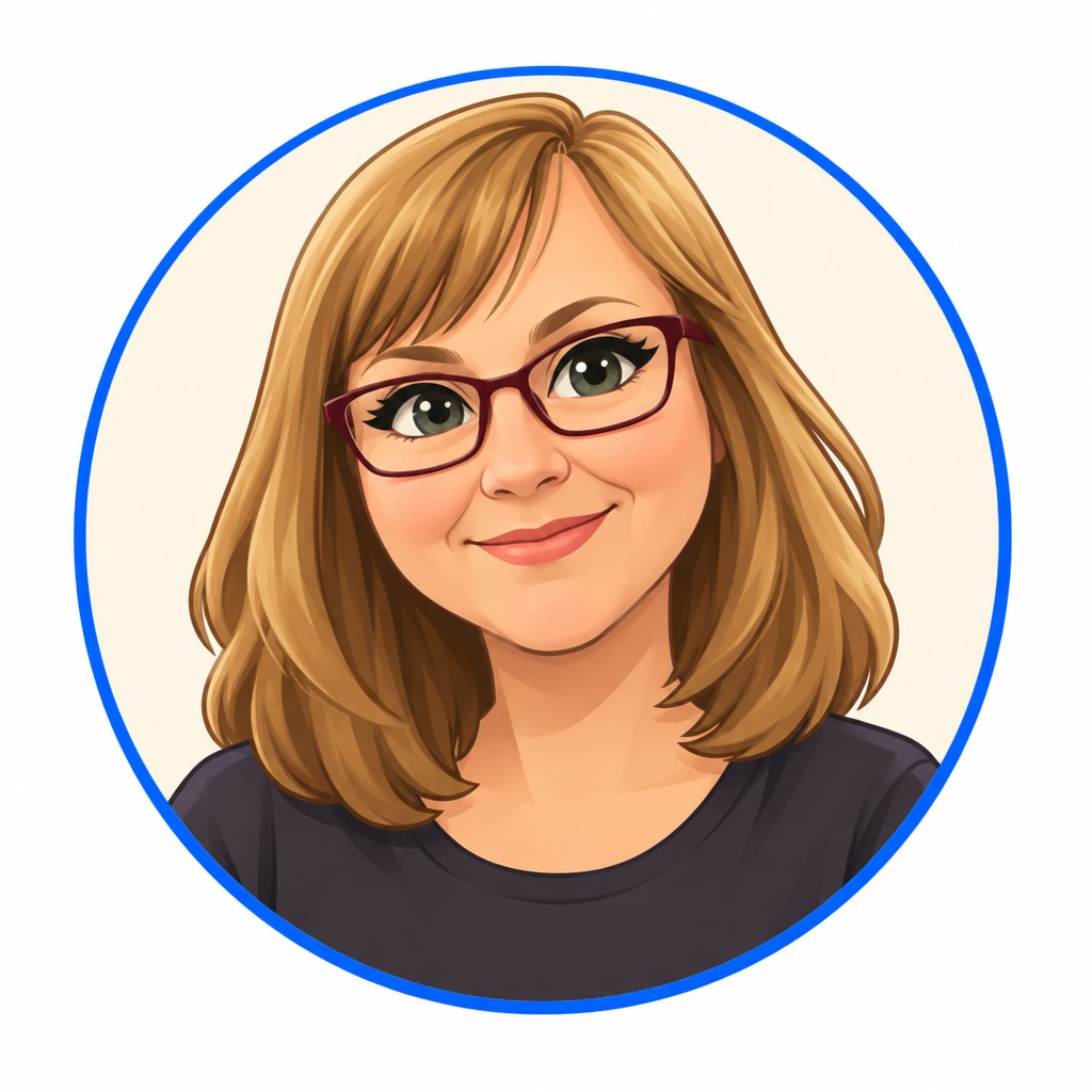 Generated illustrated portrait of Julie Hodgkinson.