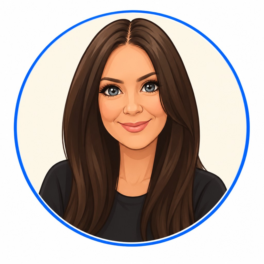 Generated illustrated portrait of Lorraine Anderson.
