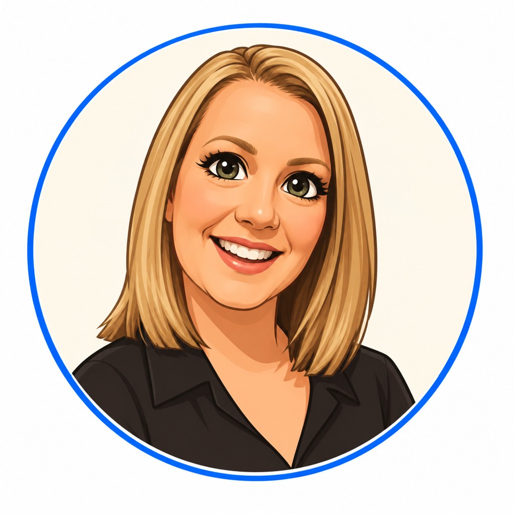 Generated illustrated portrait of Michelle Willacy.